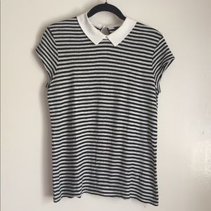 Ann Taylor linen top size L